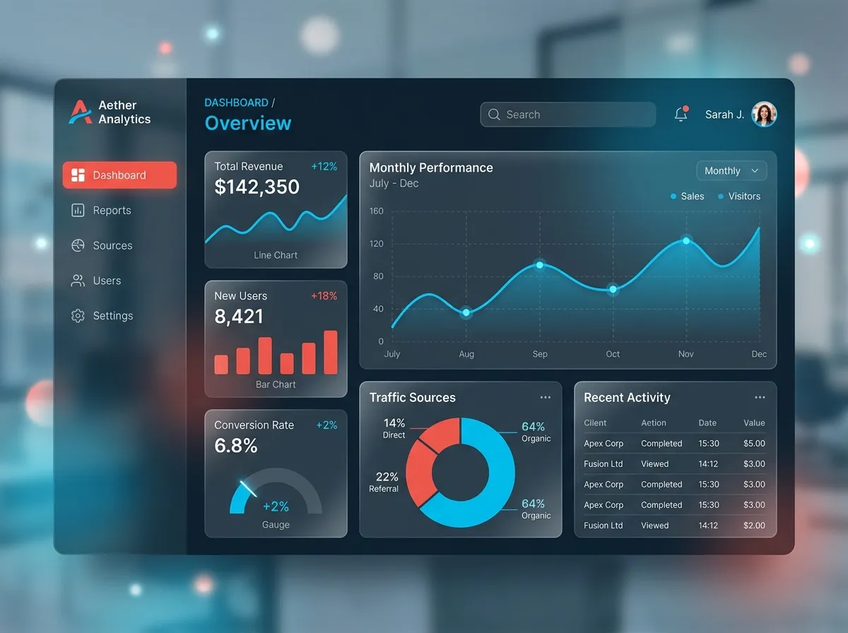 Aplikasi Dashboard